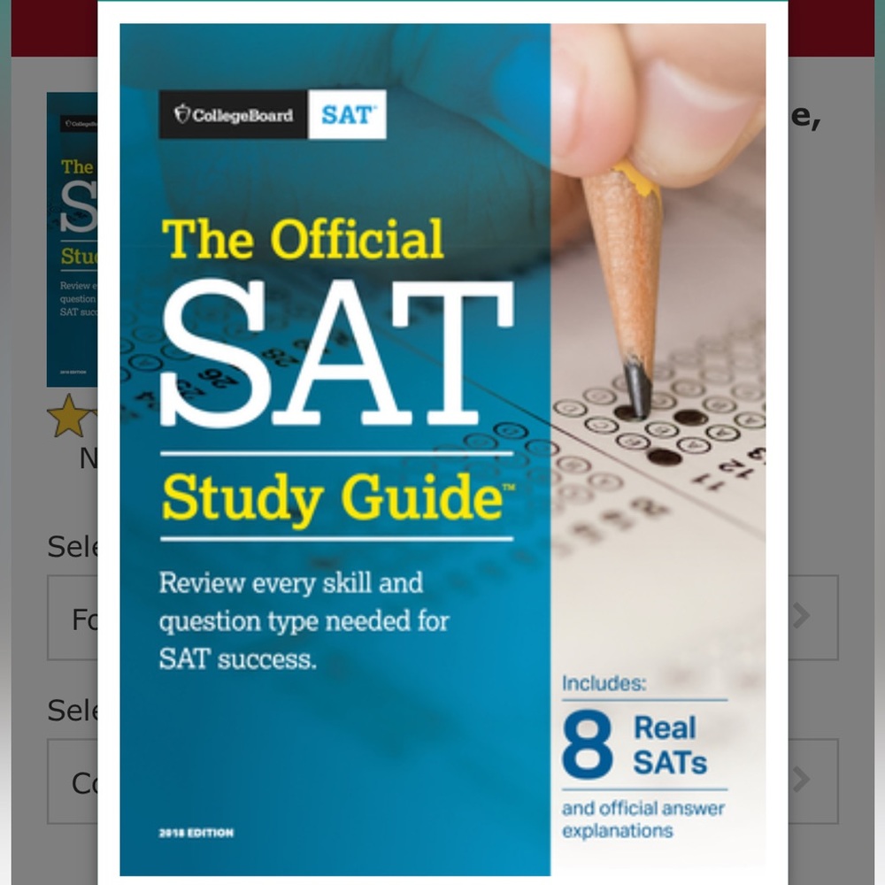 The official SAT Study Guide